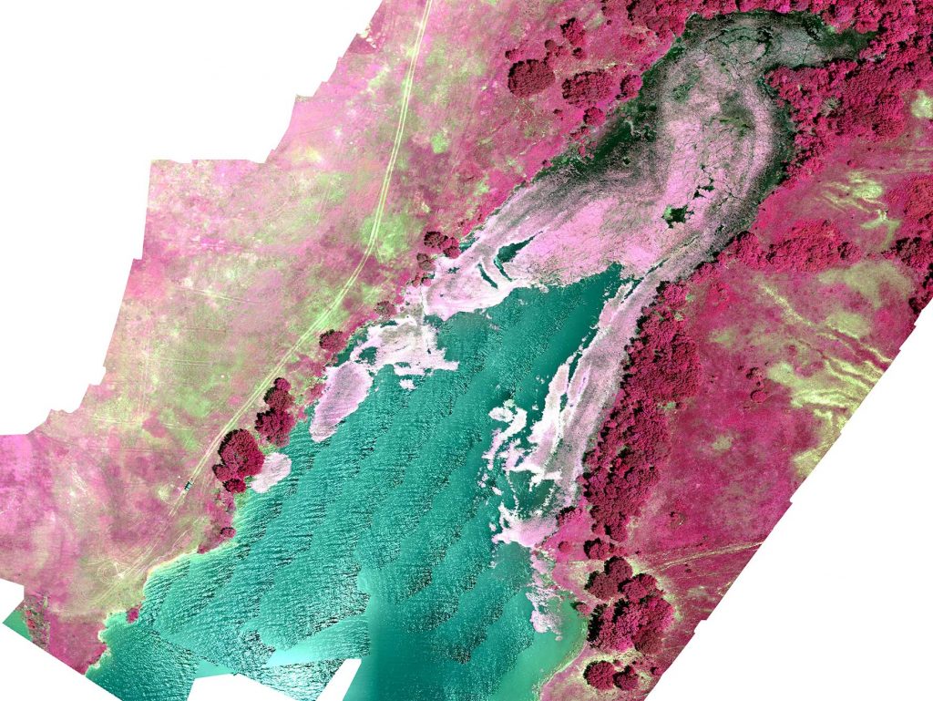 False-color composite of Cove D