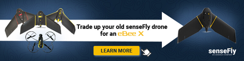 Trade up to an eBee X drone